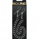 Bound DC2 Nipple Clamps - Gunmetal Bound DC2 Nipple Clamps - Gunmetal