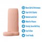 Blush Performance 3.5" Enhancement Sleeve Beige