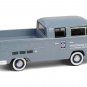 1978 Volkswagen Type 2 Double Cab Pickup Volkswagen Service Gray 1/64 Greenlight