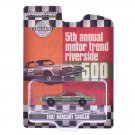 1967 Mercury Cougar Riverside 500 Official Pace Car Green Metallic 1/64 Greenlight