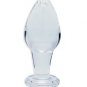 Clarity Glass Utopian Bud Glass Dildo