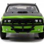 Letty's Dodge Challenger SRT8 Green Furious 7 1/32 Diecast by Jada