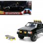 1985 Toyota SR5 Pickup Black w/ Marty's Skateboard Back to the Future 1/24 Jada