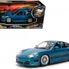 Porsche 911 GT3 RS 996 Blue Brush Finish Fast Five 1/24 Diecast by Jada