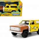1980 Chevrolet K5 Blazer SpongeBob Star Yellow Hollywood Rides 1/32 Diecast by Jada 1980 Chevrolet K5 Blazer SpongeBob Star Yellow Hollywood Rides 1/32 Diecast by Jada