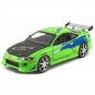 Brian's Mitsubishi Eclipse Green Black Hood The Fast and the Furious 1/24 Diecast by Jada
