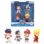 Super Gem Fighter Mini Mix Metalfigs Set of 4 Diecast Figures by Jada