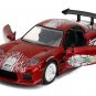 Dom's Mazda RX-7 Candy Red The Fast and the Furious 25 Years 1/32 Diecast by Jada