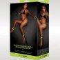 WhipSmart Glow in the Dark Bed Restraints w/ Adjustable Cuffs Green