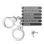Blush Novelties Temptasia Beginner Cuffs Silver