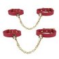 Blush Temptasia Ardor Wrist & Ankle Restraints Red