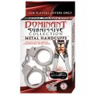 Nasstoys Dominant Submissive Metal Handcuffs Nasstoys Dominant Submissive Metal Handcuffs