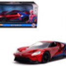2017 Ford GT "Spider-Man" Theme "Marvel" Series 1/32 Diecast Model Car by Jada 2017 Ford GT "Spider-Man" Theme "Marvel" Series 1/32 Diecast Model Car by Jada
