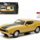 1973 Ford Mustang Mach 1 Eleanor Yellow Gone in Sixty Seconds 1/43 Diecast by Greenlight