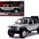 2020 Jeep Gladiator Silver Black Top Fast & Furious 1/32 Diecast by Jada