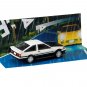Toyota Corolla Levin AE86 RHD Initial D Diorama Set 1/64 Diecast by Hobby Japan
