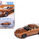 1998 Toyota Supra Sedona Sunset Bronze Modern Muscle 1/64 Diecast by Auto World