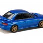 Subaru Impreza WRX Type R STI Version V RHD Sonic Blue JDM64 1/64 Diecast by Hobby Japan