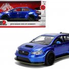 2016 Subaru WRX STI Widebody Blue Metallic JDM Tuners 1/24 Diecast by Jada 2016 Subaru WRX STI Widebody Blue Metallic JDM Tuners 1/24 Diecast by Jada