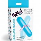 Bang! Flexible Silicone Bullet - Blue Bang! Flexible Silicone Bullet - Blue