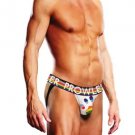 Prowler Oversized Paw Jock Strap White/Multi XL