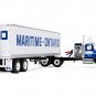Mack Super-Liner Maritime-Ontario 36" Sleeper 40' Reefer Trailer 1/64 DCP First Gear
