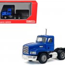 Mack 603 Short Day Cab Blue Metallic 1/87 (HO) Plastic Model Car by Promotex
