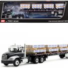 Mack Pinnacle Carlisle Roofing 53' Wilson Flatbed w/ Load 1/64 Diecast DCP First Gear