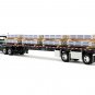 Mack Pinnacle Carlisle Roofing 53' Wilson Flatbed w/ Load 1/64 Diecast DCP First Gear