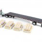 Mack Pinnacle Carlisle Roofing 53' Wilson Flatbed w/ Load 1/64 Diecast DCP First Gear