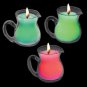 Master Series UV Blacklight Reactive Drip Candles Set of 3