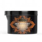 Kama Sutra Sex Magnet Massage Candle Leather 6 oz