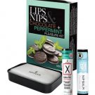 Sensuva Lips & Nips Chocolate Pleasure Kit w/ Nip Zip, XBalm & Kissing Guide
