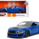 2024 Ford Mustang Dark Horse Blue Bigtime Muscle 1/24 Diecast by Jada