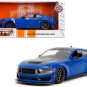2024 Ford Mustang Dark Horse Blue Bigtime Muscle 1/24 Diecast by Jada