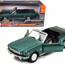 1964 1/2 Ford Mustang Convertible Green Metallic 1/24 Diecast by Motormax 1964 1/2 Ford Mustang Convertible Green Metallic 1/24 Diecast by Motormax