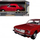 1964 1/2 Ford Mustang Red 1/24 Diecast Model Car by Motormax 1964 1/2 Ford Mustang Red 1/24 Diecast Model Car by Motormax