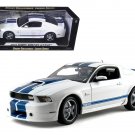 2011 Ford Shelby Mustang GT350 White 1/18 Diecast Model Car by Shelby Collectibles 2011 Ford Shelby Mustang GT350 White 1/18 Diecast Model Car by Shelby Collectibles