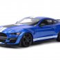 2020 Ford Mustang Shelby GT500 Blue Special Edition 1/18 Diecast by Maisto