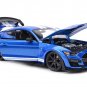 2020 Ford Mustang Shelby GT500 Blue Special Edition 1/18 Diecast by Maisto