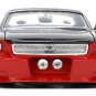 1965 Ford Mustang Custom Red Black Bigtime Muscle 1/24 Diecast by Jada