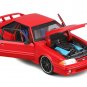 1993 Ford Mustang SVT Cobra Red Classic Muscle 1/24 Diecast by Maisto