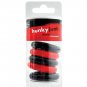 Hunky Junk Jacker Cock Rings 5-Pack Red/Black