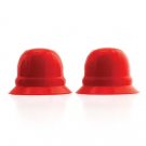 Hunky Junk Nano Nips Nipple Nubs - Red Silicone