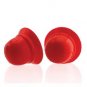 Hunky Junk Nano Nips Nipple Nubs - Red Silicone