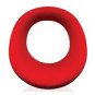Hunky Junk Expander Slimmer Scoop Cockring - Red Velvet