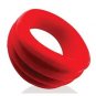Hunky Junk Expander Slimmer Scoop Cockring - Red Velvet