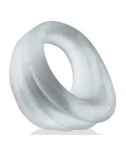 Hunky Junk Expander Slimmer Scoop Cockring - Clear Steam