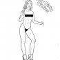 Wood Rocket Boobs Adult Coloring Book