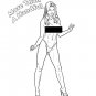 Wood Rocket Boobs Adult Coloring Book